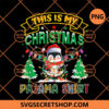 Penguin This Is My Christmas Pajama Shirt PNG, Cute Penguin Chibi PNG, Christmas Tree Forest PNG 2 Penguin This Is My Christmas Pajama Shirt