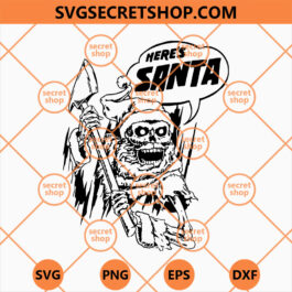 Skeleton Here's Santa