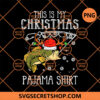 This Is My Christmas Pajama Shirt Fishing PNG, Fish With Christmas Santa Hat PNG, Merry Christmas PNG 1 This Is My Christmas Pajama Shirt Fishing