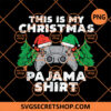 This Is My Christmas Pajama Shirt PNG, Christmas Video Games PNG, Xmas Pine Tree PNG 2 This Is My Christmas Pajama Shirt Video Games