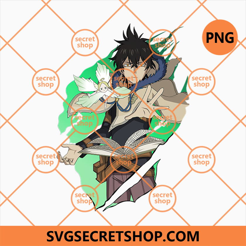 Yuno Black Clover PNG, Yuno Grinberryall PNG, Yuno And Sylph PNG 3 Yuno black clover