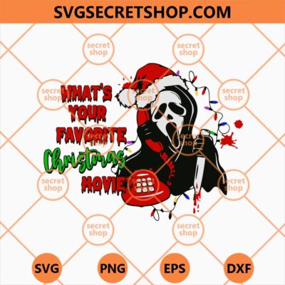 Ghostface Whats Your Favorite Christmas Movie