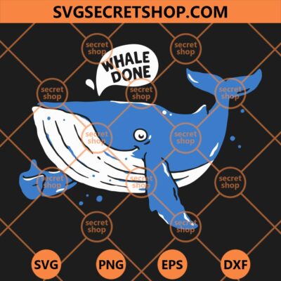 Whale Done SVG