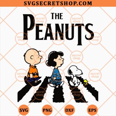 The Peanuts Road SVG, Peanuts SVG PNG DXF EPS 4 The Peanuts Road SVG