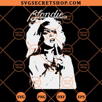 Blondie Punk Rock SVG