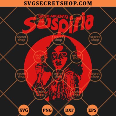 Dario Argento Suspiria SVG, Suspiria 1977 SVG PNG DXF EPS 4 Dario Argento Suspiria SVG