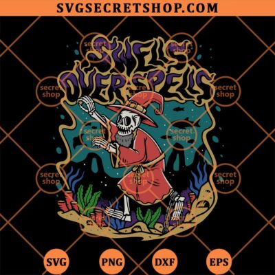 Swells Over Spells Kookslams SVG