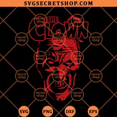 The Clown Terrifier SVG, Art The Clown SVG PNG DXF EPS 4 The Clown Terrifier SVG