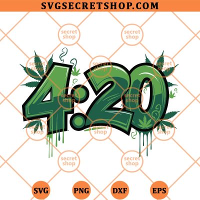 420 Weed SVG