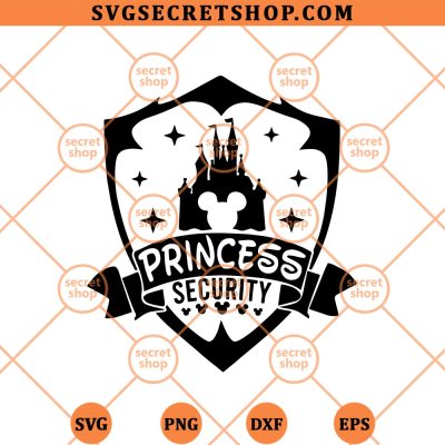 Princess Security SVG