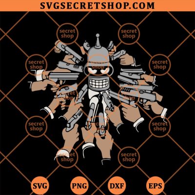 Bender Wick SVG, Bender Bending Rodriguez SVG PNG DXF EPS 4 Bender Wick SVG