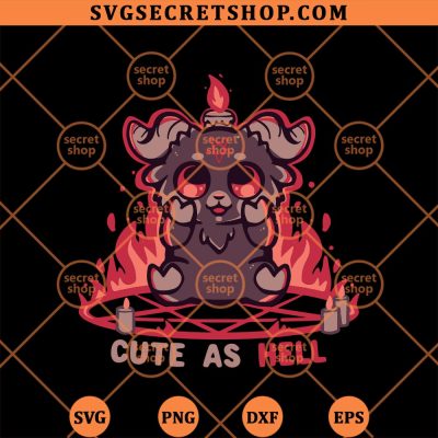 Feeling Cute As Hell SVG
