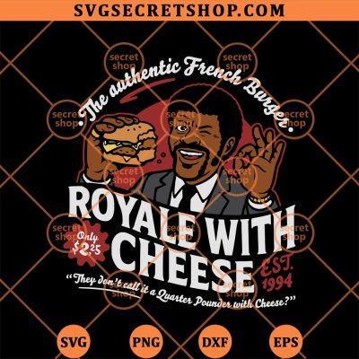 Royale With Cheese SVG