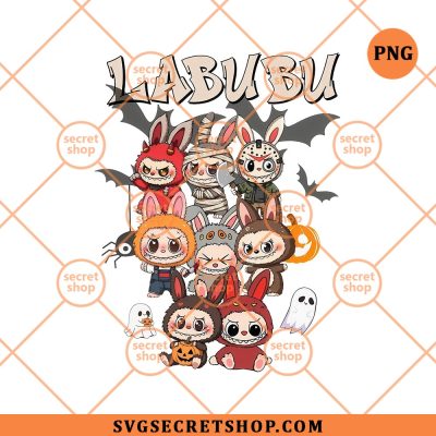 Halloween Labubu PNG, Horror Movie Labubu PNG 4 Halloween Labubu PNG