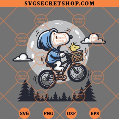 Snoopy On The Moon SVG, Snoopy Fly Me To The Moon SVG PNG DXF EPS 4 Snoopy On The Moon SVG