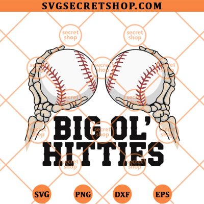 Big Ol Hitties Baseball SVG