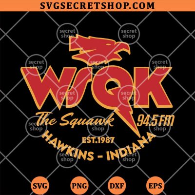 WSQK The Squawk 94.5 Fm SVG