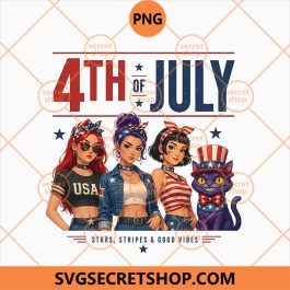 Huntrix KPop Demon Hunters 4th Of July PNG