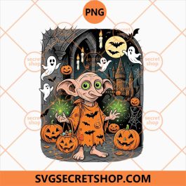 Harry Potter Dobby Fall Magic Halloween PNG