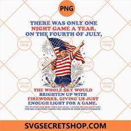 The Sandlot Movie 4th of July PNG, There Was Only One Night Game a Year on the Fourth of July PNG
